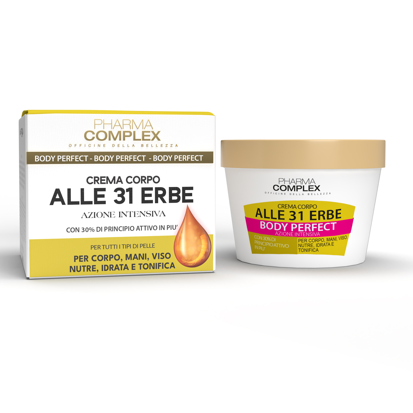 PHARMACOMPLEX CREMA CORPO ALLE 31 ERBE 250 ML