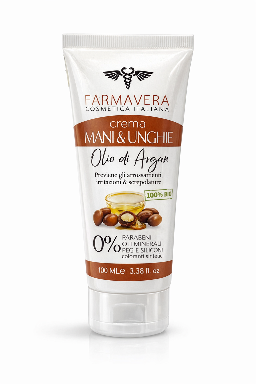 FARMAVERA Crema Mani alla Bava di Lumaca Idratante Nutriente e Mani Morbide – 100 ml