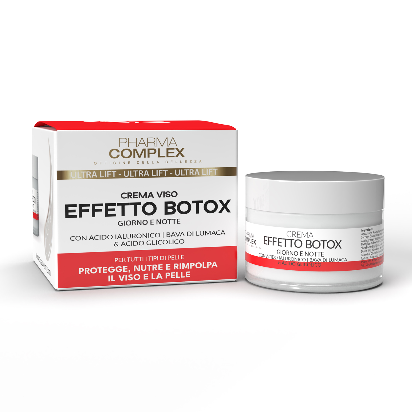 PHARMACOMPLEX CREMA VISO EFFETTO BOTOX 50 ML