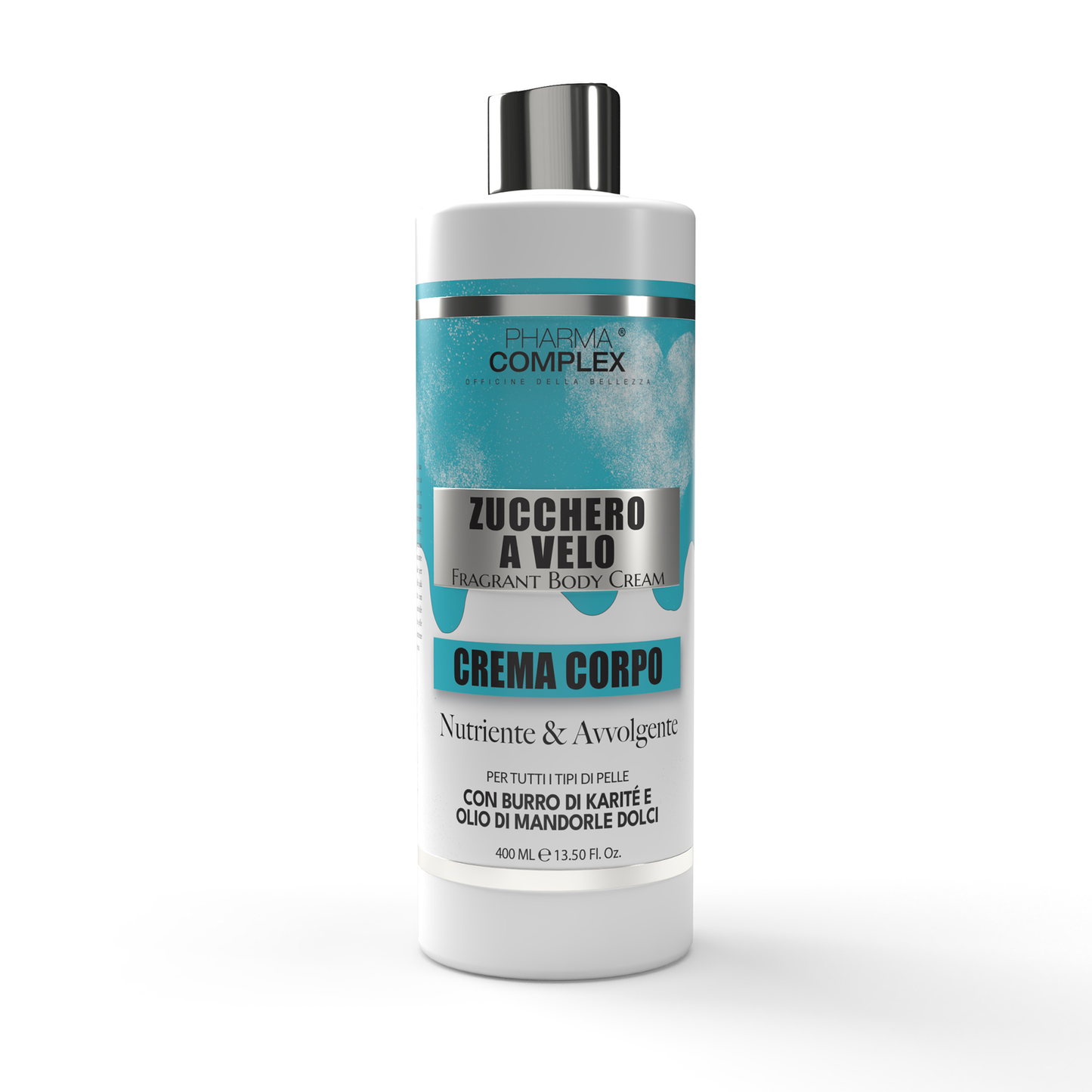 PHARMACOMPLEX CREMA CORPO ZUCCHERO A VELO 400 ml