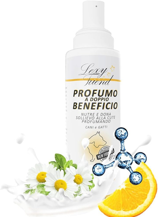 LEXYFRIEND Acqua Profumata per Cani e Gatti – 150 ml