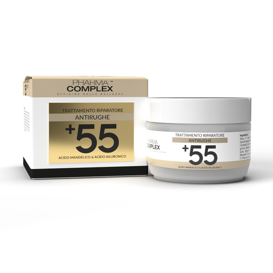 PHARMACOMPLEX Crema Viso Rigenerante e Rassodante Anti-Age 55+ – 50 ml