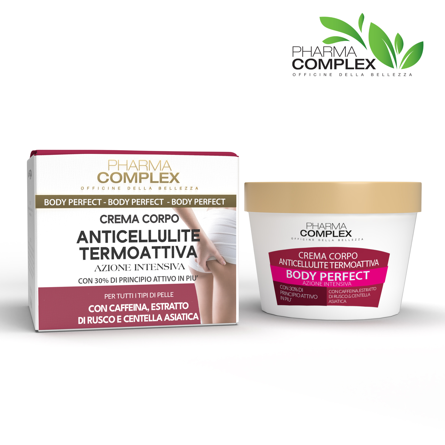 PHARMACOMPLEX CREMA CORPO ANTICELLULITE TERMOATTIVA 250 ML
