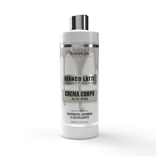 PHARMACOMPLEX CREMA CORPO BIANCO LATTE ALOE VERA 400 ML