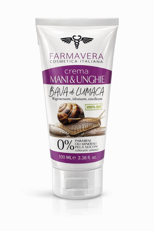 FARMAVERA Crema Mani Olio di Argan Idratante Nutriente e Mani Morbide – 100 ml