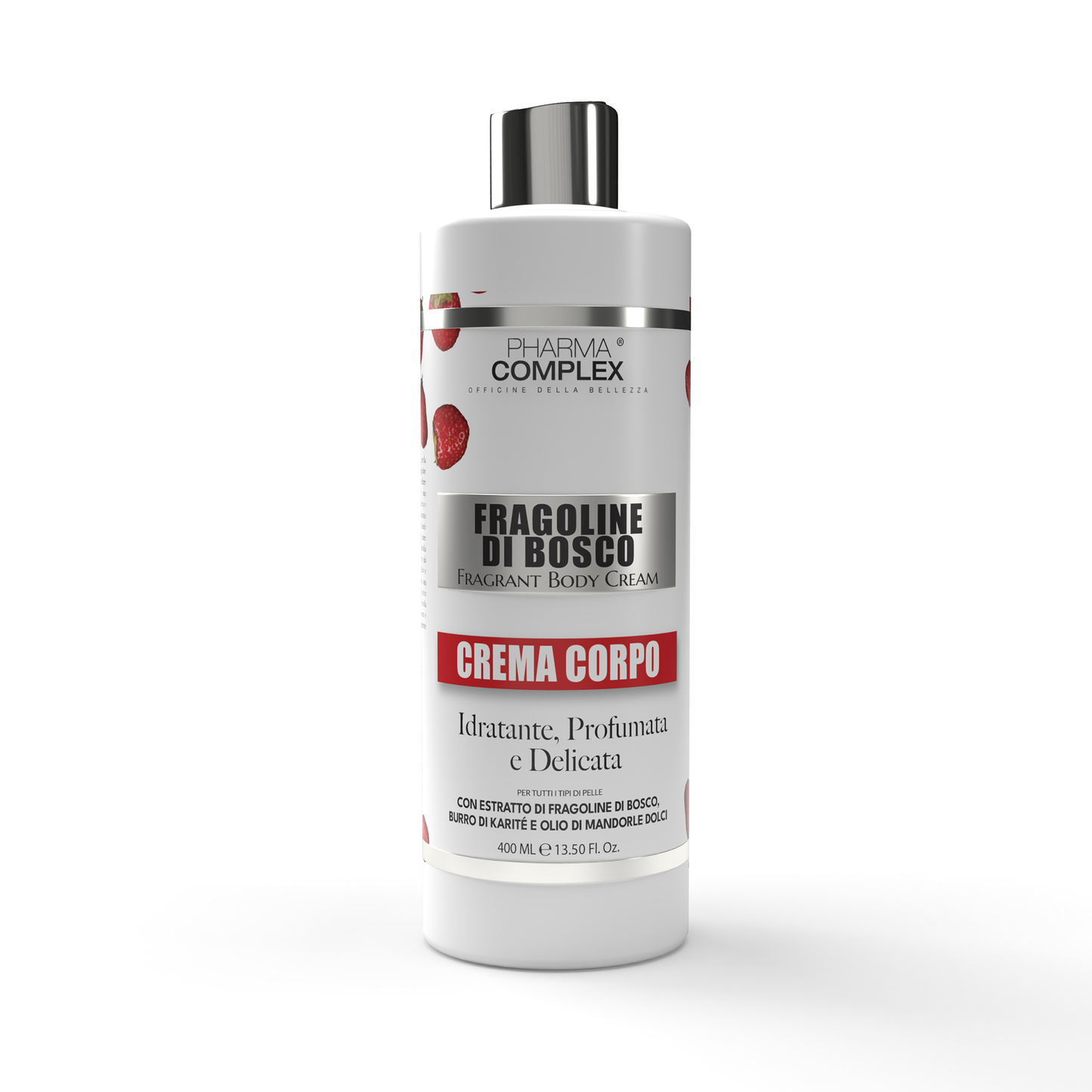 PHARMACOMPLEX CREMA CORPO FRAGOLINE DI BOSCO 400 ML
