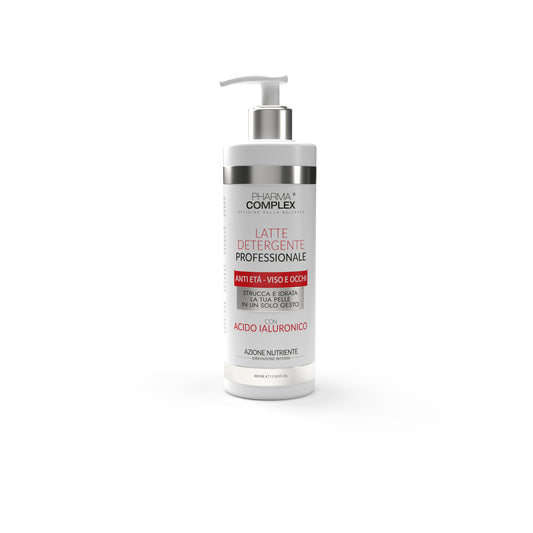 PHARMACOMPLEX LATTE DETERGENTE PROFESSIONALE CON ACIDO IALURONICO 400 ml