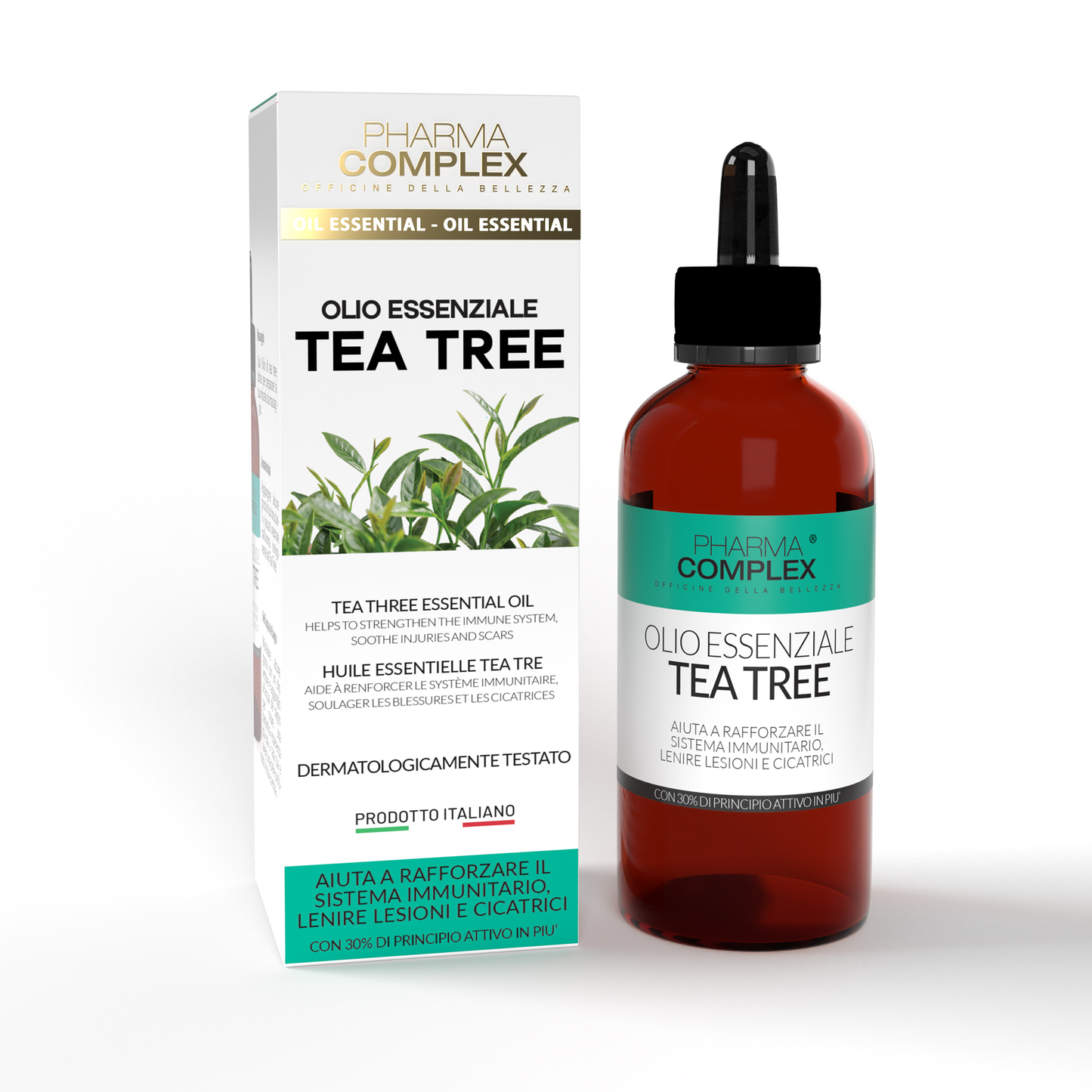 OLIO ESSENZIALE AL TEA TREE ML 100