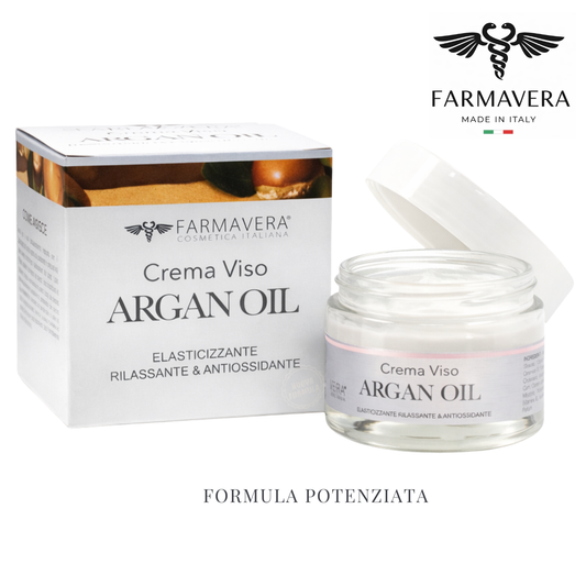 FARMAVERA Crema Viso all’Olio di Argan Nutriente – 50 ml