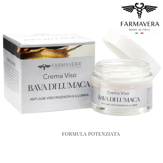 FARMAVERA Crema Viso Bava di Lumaca Rigenerante – 50 ml