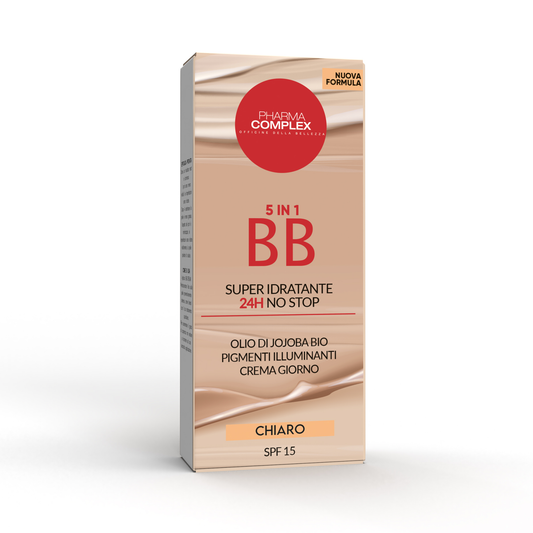 PHARMACOMPLEX BB Cream colore Chiaro Idratante Illuminante e Uniformante – 10 g