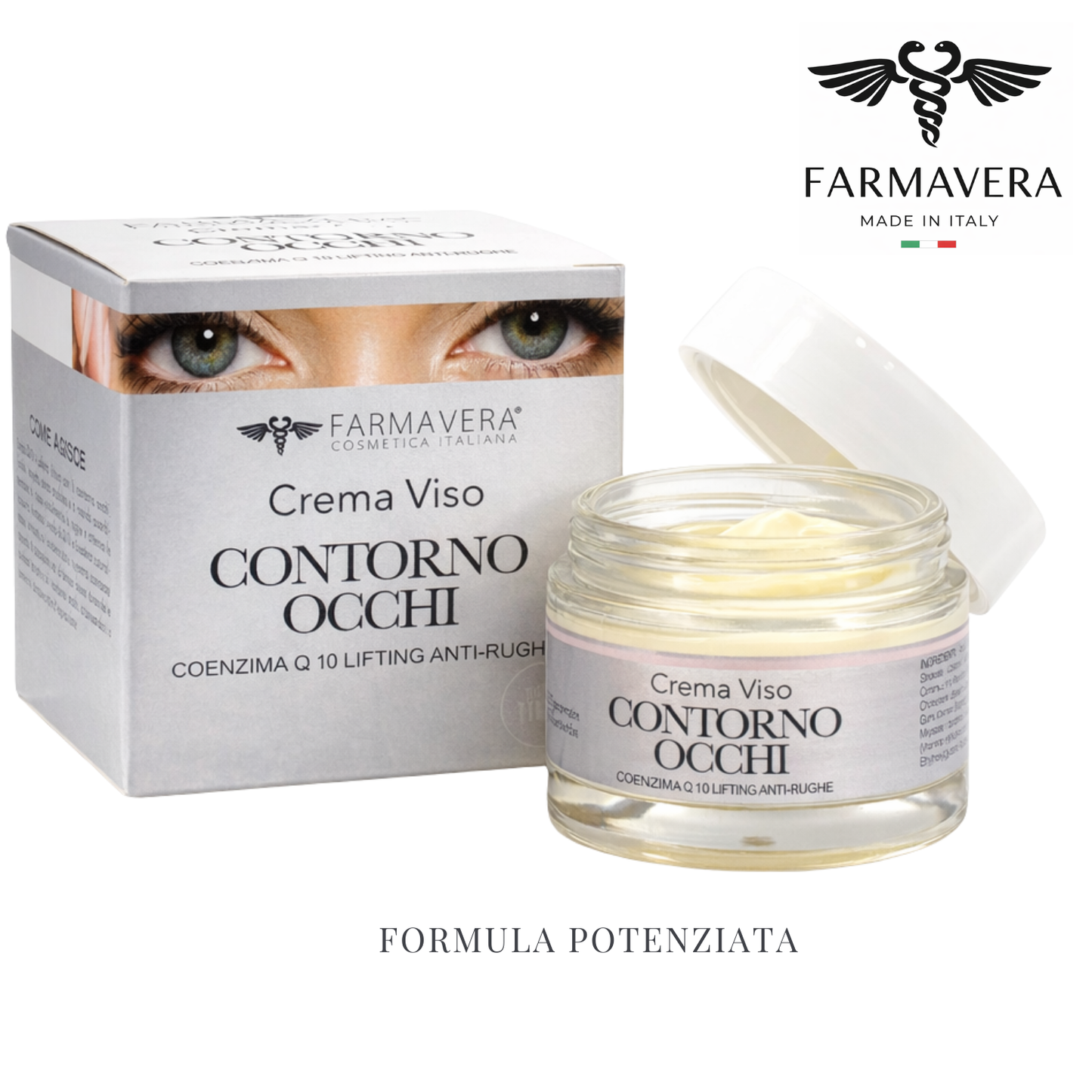 FARMAVERA Contorno Occhi Idratante e Levigante – 50 ml