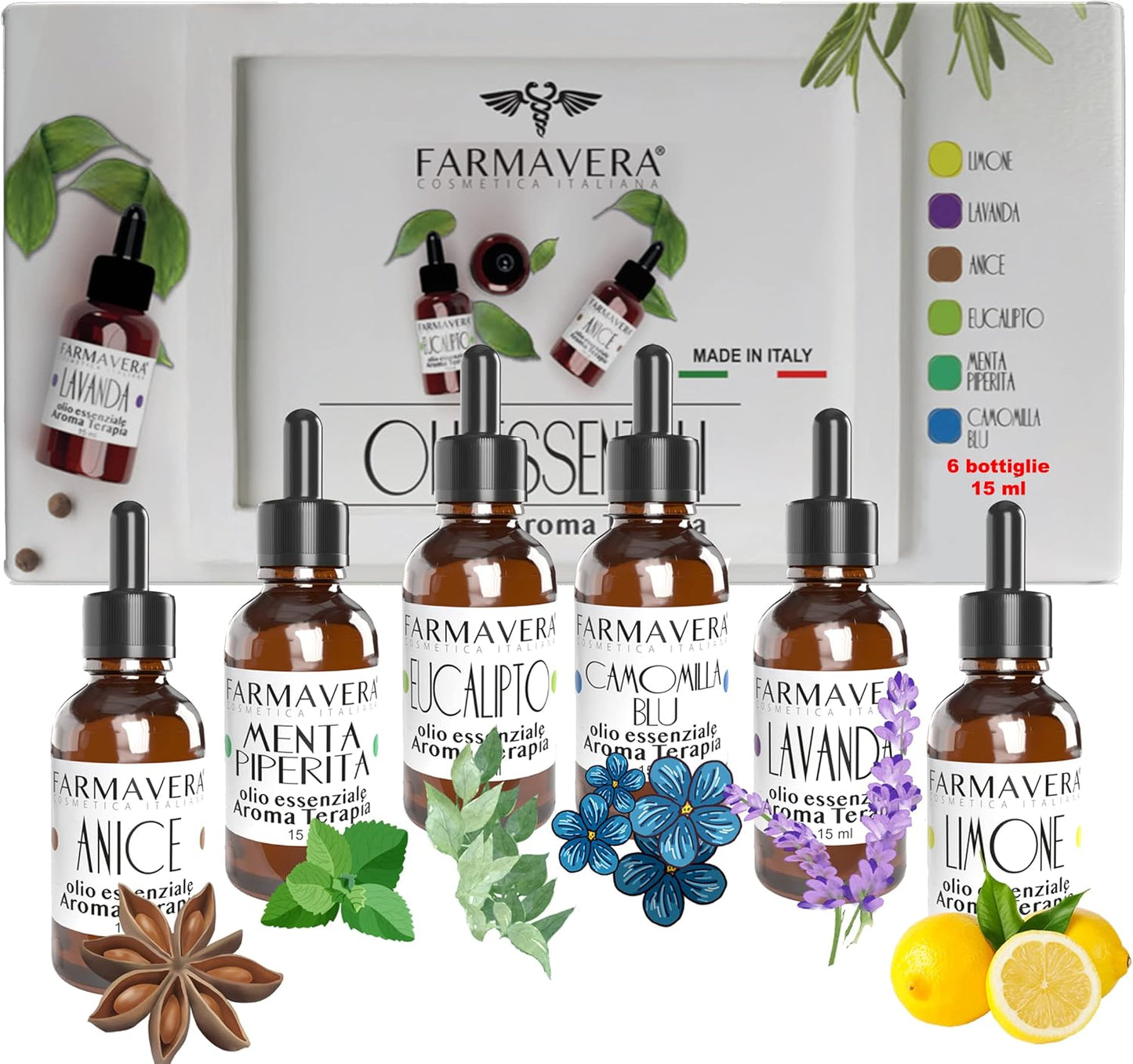 KIT Oli Essenziali da 15 ml