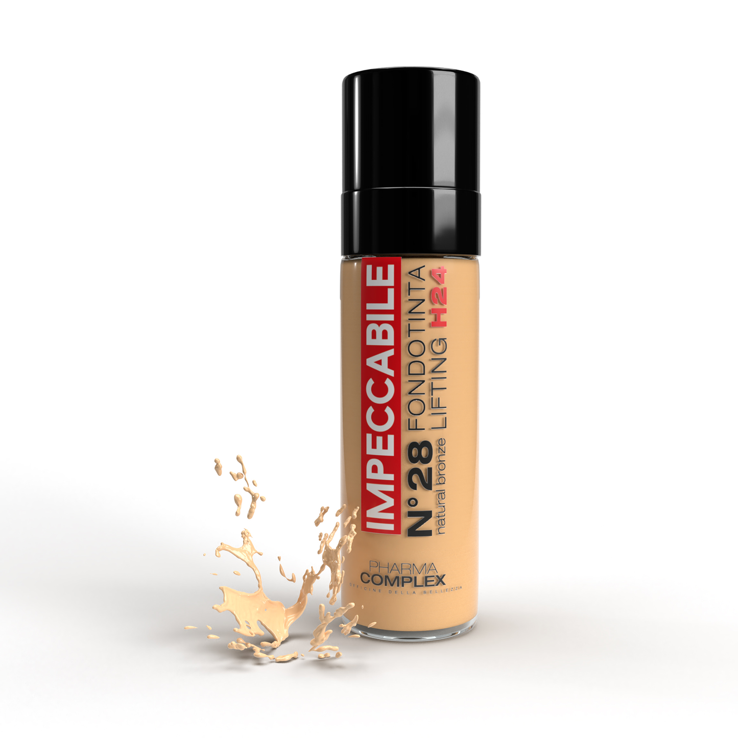 PHARMACOMPLEX Fondotinta Lifting H24 Coprenza Impeccabile n°28– 30 ml Natural Bronze