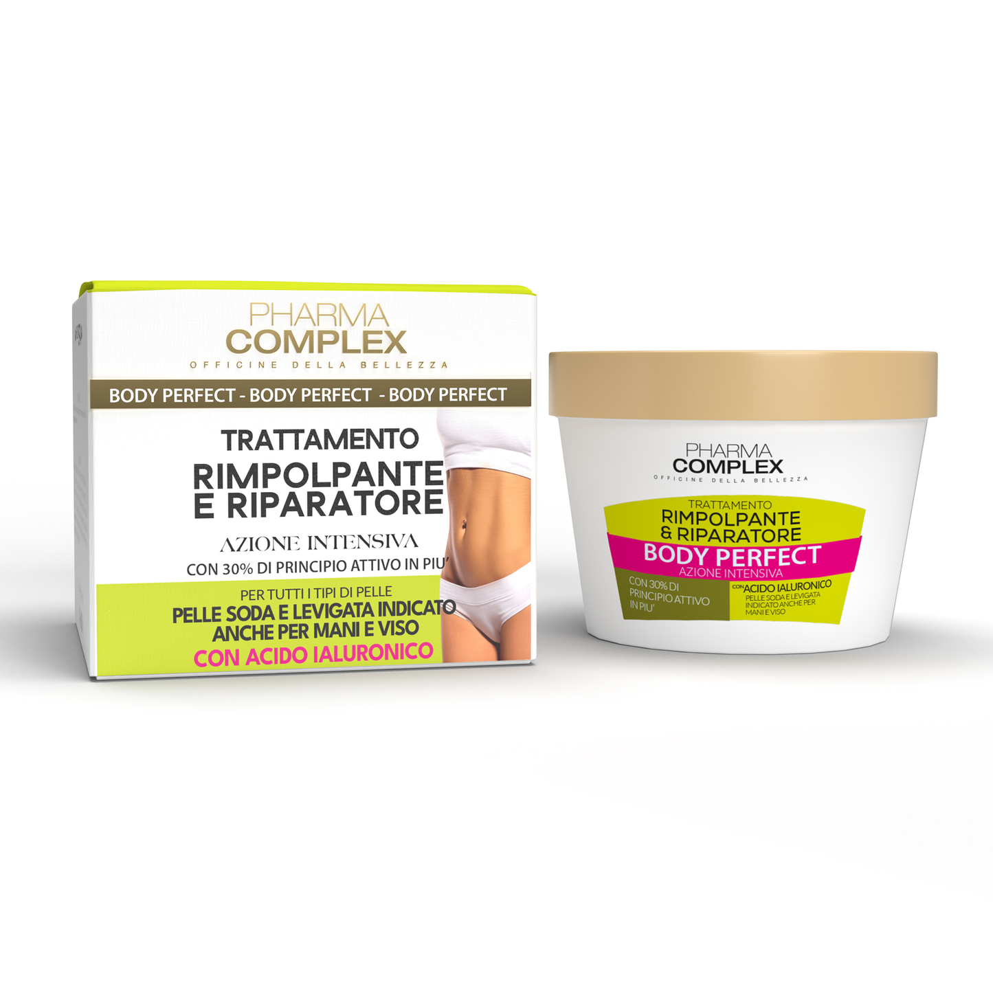 PHARMACOMPLEX CREMA CORPO TRATTAMENTO RIMPOLPANTE & RIPARATORE 250 ML