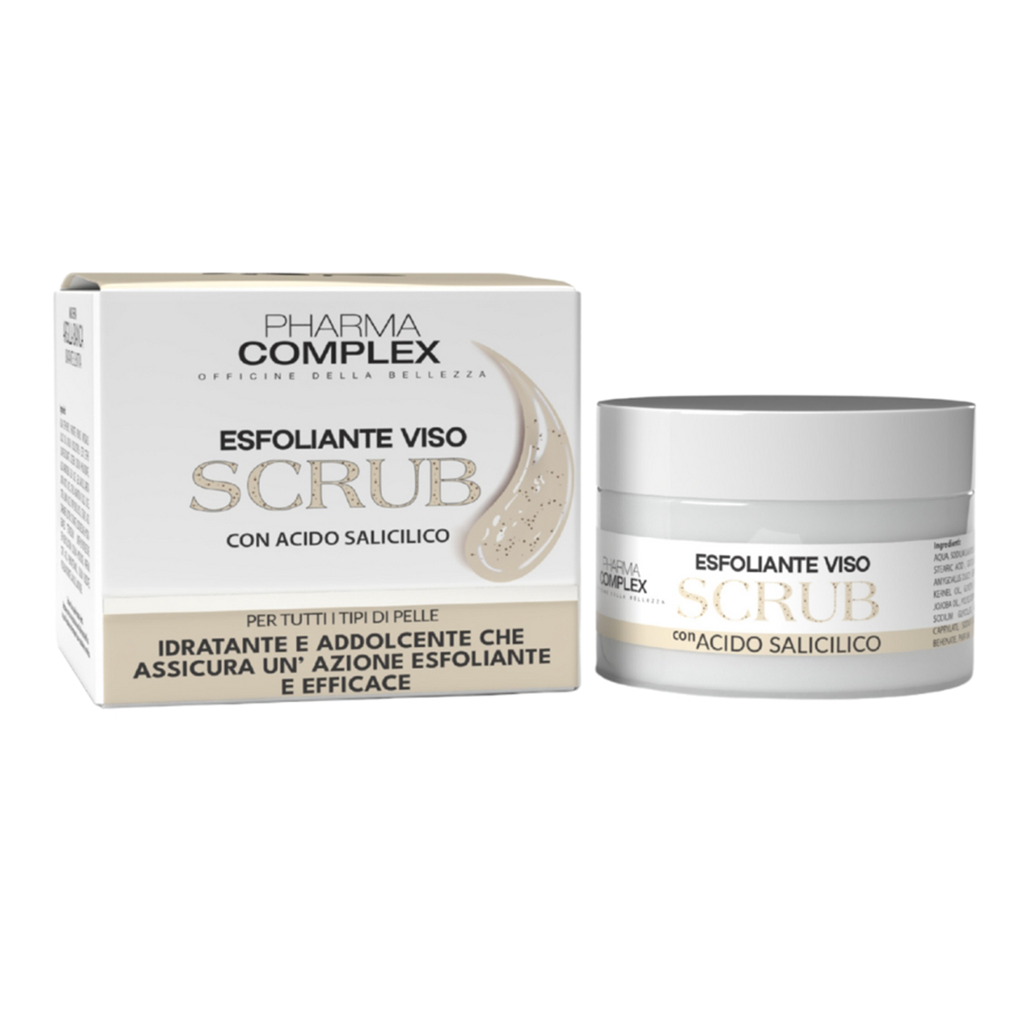 PHARMACOMPLEX SCRUB ESFOLIANTE CON ACIDO SALICILICO