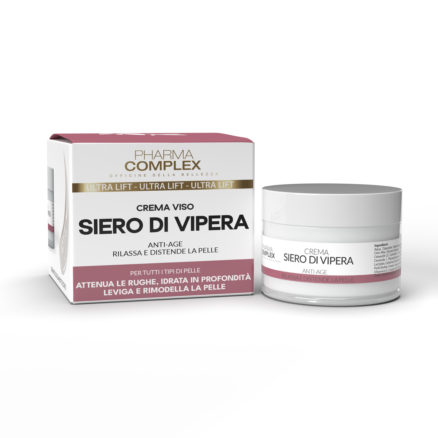 PHARMACOMPLEX CREMA VISO SIERO DI VIPERA 50 ML